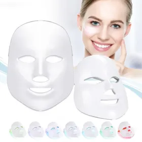 Light Therapy LED Face Mask 7 Color 149 Leds Photon Face Mask Beauty Photon Mask for Face Skin Rejuvenation Facial