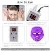 Light Therapy LED Face Mask 7 Color 149 Leds Photon Face Mask Beauty Photon Mask for Face Skin Rejuvenation Facial