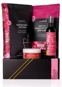 Luxury Dead Sea Spa Gift Set  Kit for Relaxation, Hydration & Skincare