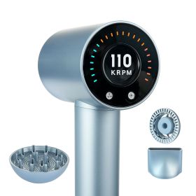 High-Speed Hair Dryer with 105,000RPM Brushless Motor, 200 Million Negative Ions Hair Blow Dryer, 4 Temps & 3 Speeds