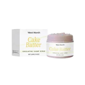 West&Month Exfoliating Scrub, Gentle Exfoliating Dead Skin Hydrating Exfoliating Scrub
