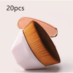 Foundation Brush BB Cream Makeup Brushes Loose Powder Brush Flat Kit (Option: Pink1 20pc)