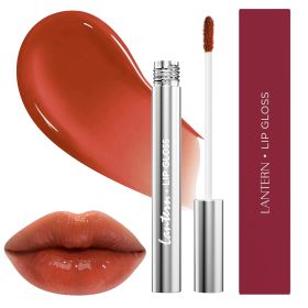 Long-Lasting Hydrating Lip Gloss, Moisturizing Non-Sticky Lip Tint with Hyaluronic Acid for Plumping Finish (Color: Rose01)